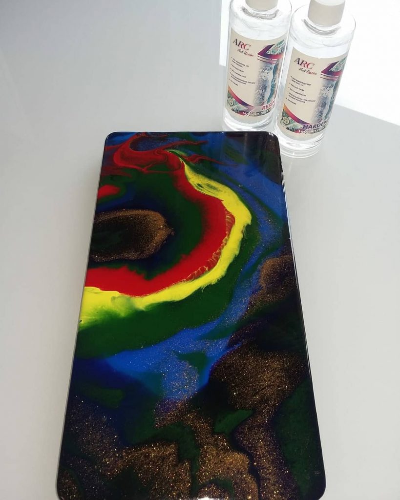 Rezin-Arte (Epoxy,Resin,Paint,Color,Art) Surfs Up  Pigment 40 Gram Jar
